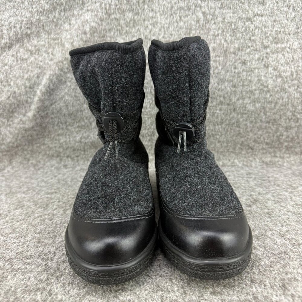 ✅Womens 7M Wanderlust Canada Alpine Grey Pull On Waterproof Winter Snow Boots - Picture 5 of 14